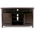 thumbnail image 1 of Simpli Home Amherst Transitional Solid Wood 54" TV Stand in Hickory Brown, 1 of 10