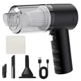thumbnail image 2 of Meitianfacai Handheld Car Vacuum Cleaner 120W Powerful Suction Small Car Vacuum Cleaner Mini Dusts Buster With USB Portable Vacuum Cleaner With Cleaning Cloth, 2 of 9