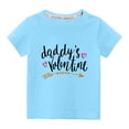thumbnail image 1 of RKSTN Hauts de la Saint-Valentin pour Tout-Petits Garçons Filles 2024 Mode Mignon Couleur Unie Col Rond Hauts Imprimé Cœur Manches Courtes, 1 of 4