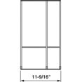 thumbnail image 1 of Blum Bzhi.533Fi3A 11 - .56 In. Orga Line For Wood Drawers - Stainless Steel, 1 of 1
