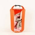 thumbnail image 2 of Unatoiry Sac Étanche d'Extérieur Double Sac à Main une Épaule Léger Grande Capacité Sacs en PVC Imperméables Natation Randonnée Canotage Noir 10 L Épaule Simple 1 Ensemble, 2 of 6