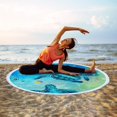 thumbnail image 3 of Up to 65% Off SMihono Round Printed Microfiber Beach Towel Super Lightweight Colorful Bath Towel Sandproof Beach Blanket Beach Mat Multi-Purpose Towel For Travel Swimming Pool, 3 of 6