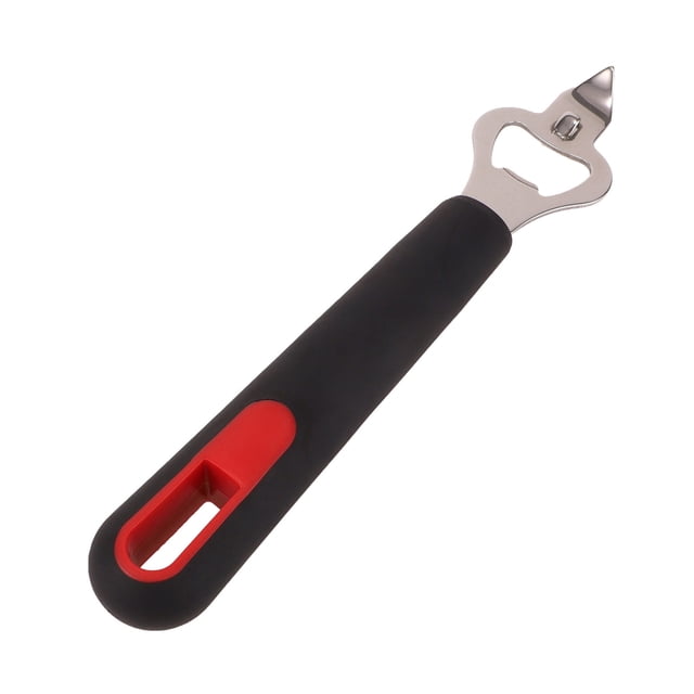 Stainless Steel Durable Handheld Bottle Cap and Can Opener for Home Kitchen Use Stainless Steel and Bottle Topper Tool for Easy Caps Removal and Lid Opening