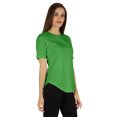 thumbnail image 2 of Inkmeso Regular Fit Solid Round NeckTop For Womens Casual Short Sleeves Soft Tee Tops, 2 of 7