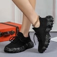 thumbnail image 3 of Dakaela Chaussures de Marche pour Femmes à Enfiler Tennis Course Espadrilles 2025 Mode Décontractée Chaussures pour Femmes Noir 8.5, 3 of 7