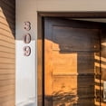 thumbnail image 4 of Self-Adhesive Modern Metal House Numbers for Door Mailbox, 7cm Height ABS Plastic Address Sign, Easy Install for Outdoor or Indoor Street Identification, 4 of 9