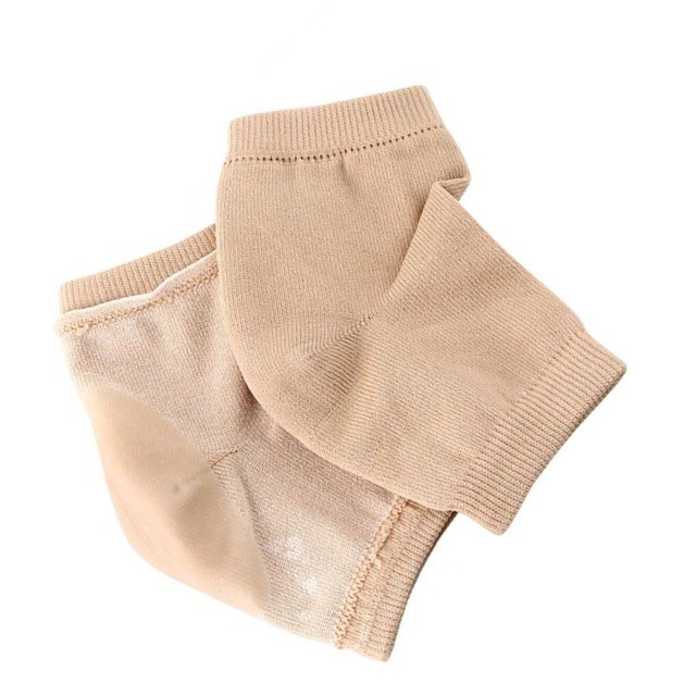 1 Paire d'Humidité Talon Chaussettes Gel Chaussette Douleur Coussin Gel Chaussette Protection Talon Manchon Hydratant Talon Douleur Coussin Cheville Chaussette