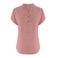 thumbnail image 4 of T-Shirts Femmes Lot Mode Décontractée Col en V Manches Courtes Haut T-Shirt - Hontri, 4 of 5