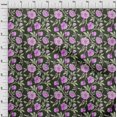 thumbnail image 4 of oneOone Polyester Spandex Dark Green Fabric Floral Sewing Craft Projects Fabric Prints By Yard 56 Inch Wide, 4 of 4