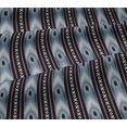 thumbnail image 5 of oneOone Viscose Jersey Fabric Stripe & Geometric Ikat Print Fabric BTY 60 Inch Wide, 5 of 5
