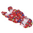 thumbnail image 4 of Hooded Dog Raincoat, Comfortable Pet Rain Jacket Reflective Cute Waterproof 4 Legs Design  For Most Dogs XS,S,M,L,XL, 4 of 8