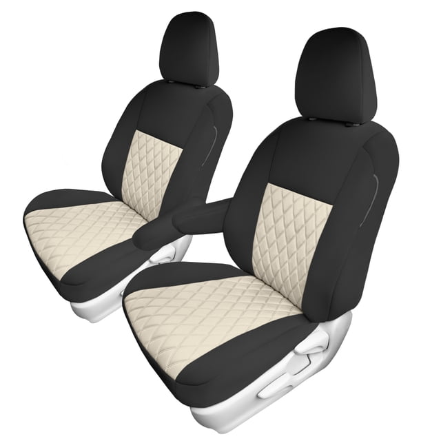 FH Group Neoprene Waterproof Custom Fit Front Seat Covers for Toyota Sienna 2011-2020