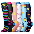 thumbnail image 2 of XZNGL Compression de Sport de Loisirs pour Hommes et Femmes, Tube Long de Compression pour Sports de Plein Air, Course et Mise en Forme, 6 Pcs, 2 of 2