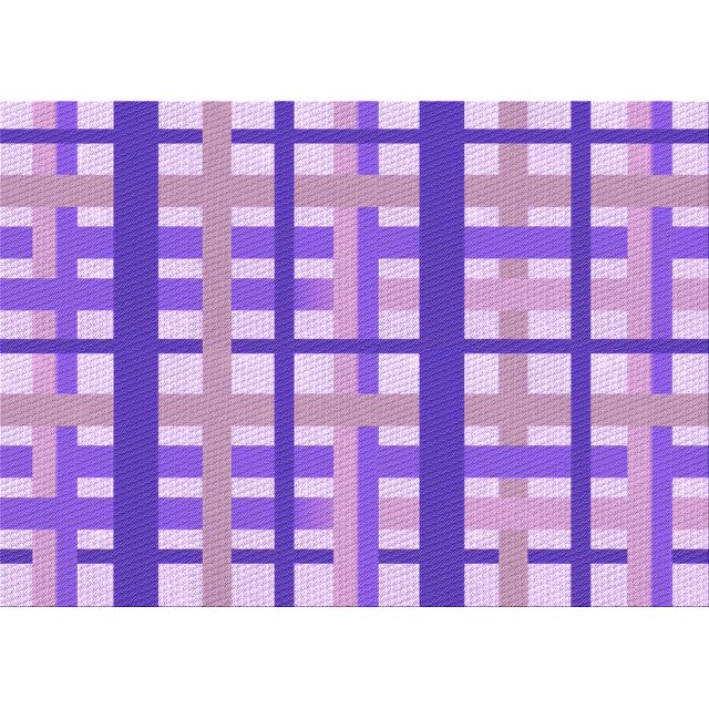 Ahgly Company Machine Washable Indoor Rectangle Transitional Purple Plum Purple Area Rugs, 2' x 4'