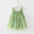 thumbnail image 2 of Robe d'Été pour Filles Sans Manches, Robe Tutu pour Filles, Robes de Fête pour Filles, Robe en Tulle pour Filles 4-5 Ans, 2 of 5
