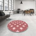 thumbnail image 4 of Ahgly Company Tapis d'Intérieur Rectangulaires Transitionnels Rouges Lavables à la Machine, 3 Pieds x 5 Pieds, 4 of 7
