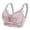 Light Purple, variant on Product Category Bra Women Casual Adjustable Breathable Wireless Top Underwear with Lace Detailing and Comfort Fit