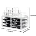 thumbnail image 1 of GoDecor Multi-check & 6 Tiroirs Organisateur de Maquillage Acrylique Intégré Transparent, 1 of 6