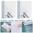 thumbnail image 1 of 10 Pcs Clip de Barre de Traction A4 Clip de Couleur de Barre de Traction Clip de Dossier Étudiant Clip de Page Clip de Rapport de Papier de Test Clip de Tringle à Tirer Morandi Clip de Dossier Étudiant Clip Triangle Insert Papier en Liquidation, 1 of 9