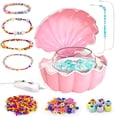 thumbnail image 1 of Girl's DIY Beaded Bracelet Kit Machine For Pretend Play Handmade Jewelry Making Set Educational Toy For Creativity Funny Craft Activity For Girls, 1 of 3