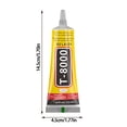 thumbnail image 2 of Binwennn 00 Glue For Smartphone Screen Instantly Fix Lifting Or Separated Screens With A Strong Flexible And Bonding Solution [110ML] Baseboard Back Wallpaper Glue Washable School Glue Gel Leather, 2 of 3
