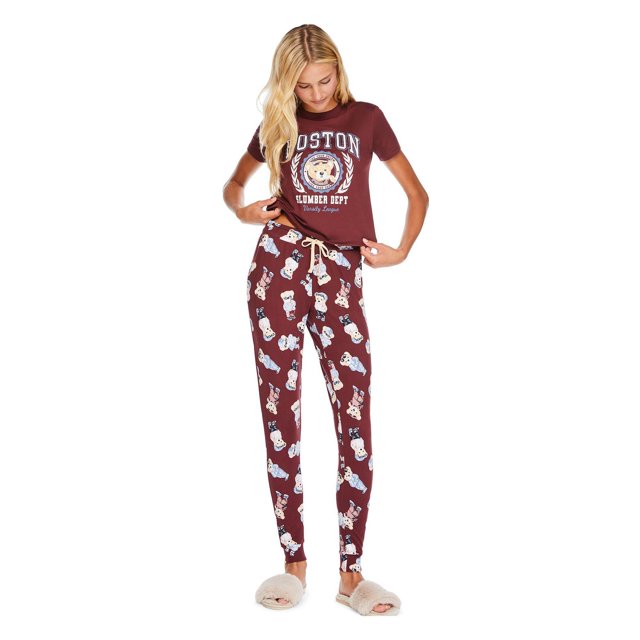 Pyjama 2 pièces No Boundaries pour femmes
