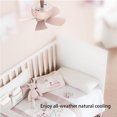 thumbnail image 1 of Ventilateur de Plafond Portable Alimenté par USB Tente de Randonnée Suspendue 3.5W Extérieur Refroidissement d'Été Télécommande Fonction de Minuterie Refroidisseur Domestique Rose, 1 of 9