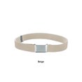 thumbnail image 4 of 1 Ensemble Ceinture Élastique Simple pour Enfants Ceinture Élastique pour Enfants Garçons Boucle Ajustable Taille Extensible Réutilisable Lavable Jeans Accessoires de Vêtements Beige, 4 of 8