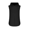 thumbnail image 3 of Timegard Tank Tops Men Athletic Comfy Solid Color Hoodies Pullover Casual Sleeveless Tee Shirts Summer, 3 of 5