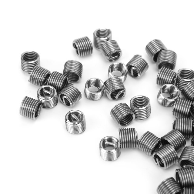 50Pcs Wire Screw Sleeve Thread Repair Inserts Assortment Kit 304 Stainless Steel Metric M8 X 1.25