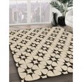 thumbnail image 3 of Ahgly Company Tapis Rectangulaire d'Intérieur Lavable en Machine Beige Blé Transitionnel, 2 Pieds x 3 Pieds, 3 of 7