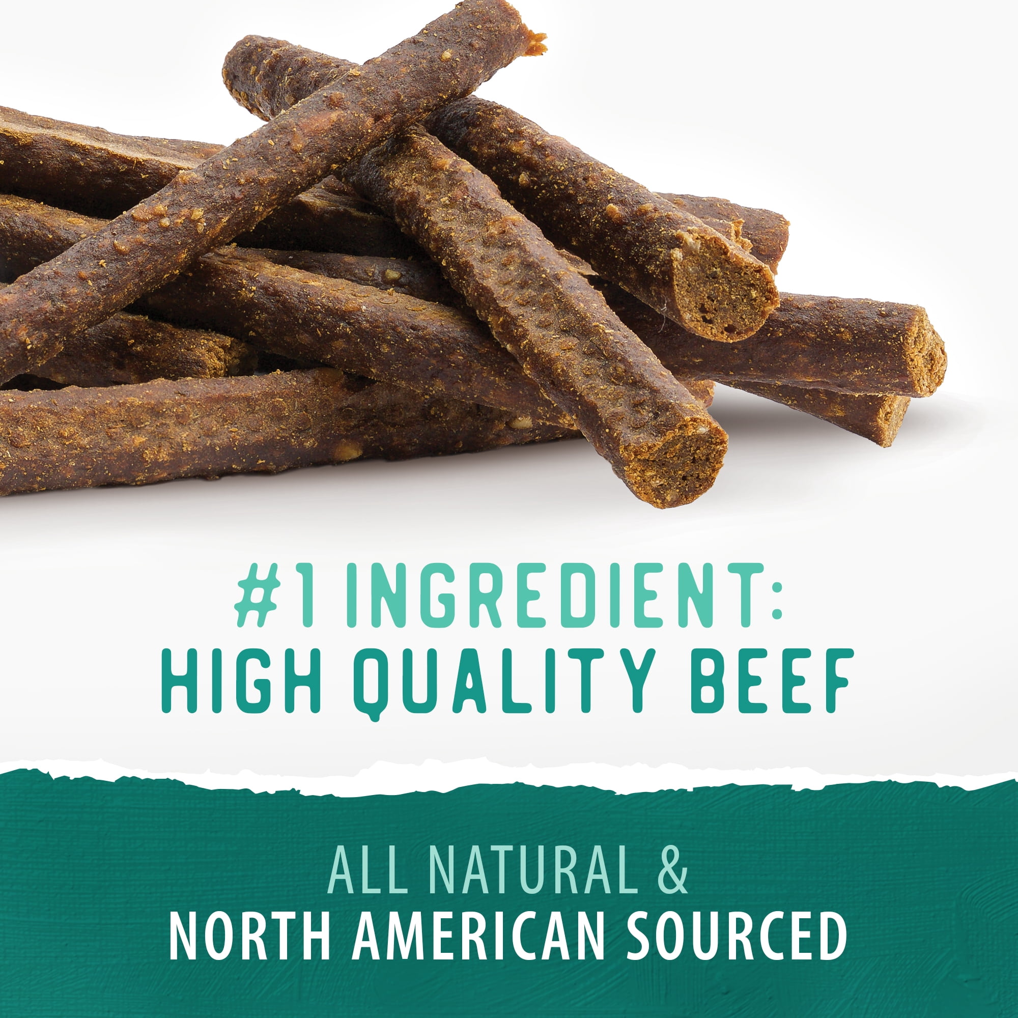Caledon Farms Chewy Beef Sticks Baked Dog Treats 220g