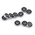 thumbnail image 1 of Micro Roulements, 10 Pcs 608-2RS Roulements à Billes Outil Accessoires Roulements à Billes Durabilité Prolongée, 1 of 7