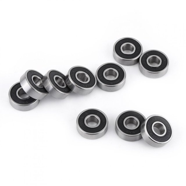 Micro Roulements, 10 Pcs 608-2RS Roulements à Billes Outil Accessoires Roulements à Billes Durabilité Prolongée