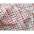 thumbnail image 4 of oneOone Silk Tabby Fabric Leaves & Swirl Block Printed Fabric 1 Yard 42 Inch Wide, 4 of 4