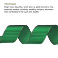 thumbnail image 3 of Unique Bargains 1 1/2 Inch 25 Yard Wide Satin Ribbon with Gold Edges Grosgrain Fabric Ribbon for Gift Wrapping, Light Green, 3 of 7
