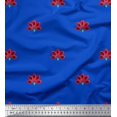 thumbnail image 1 of Soimoi Modal Satin Fabric Artistic Floral Decor Fabric Printed Yard 42 Inch Wide, 1 of 5