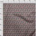 thumbnail image 2 of oneOone Polyester Lycra Fabric Leaves & Floral Block Print Fabric By Yard 56 Inch Wide, 2 of 5