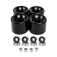 thumbnail image 2 of S SERENABLE Roues de Longboard et de Planche à Roulettes 78A avec Roulements et Entretoises Noir Housse Noire, 2 of 9