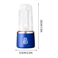 thumbnail image 3 of Sales Today Clearance! Portable Blenders Smooths Blenders For Shakes Fruit Juicer USB Rechargeable With 6 Blades Small Blenders Handheld Blenders For Sports Travel And Outdoors, 3 of 9