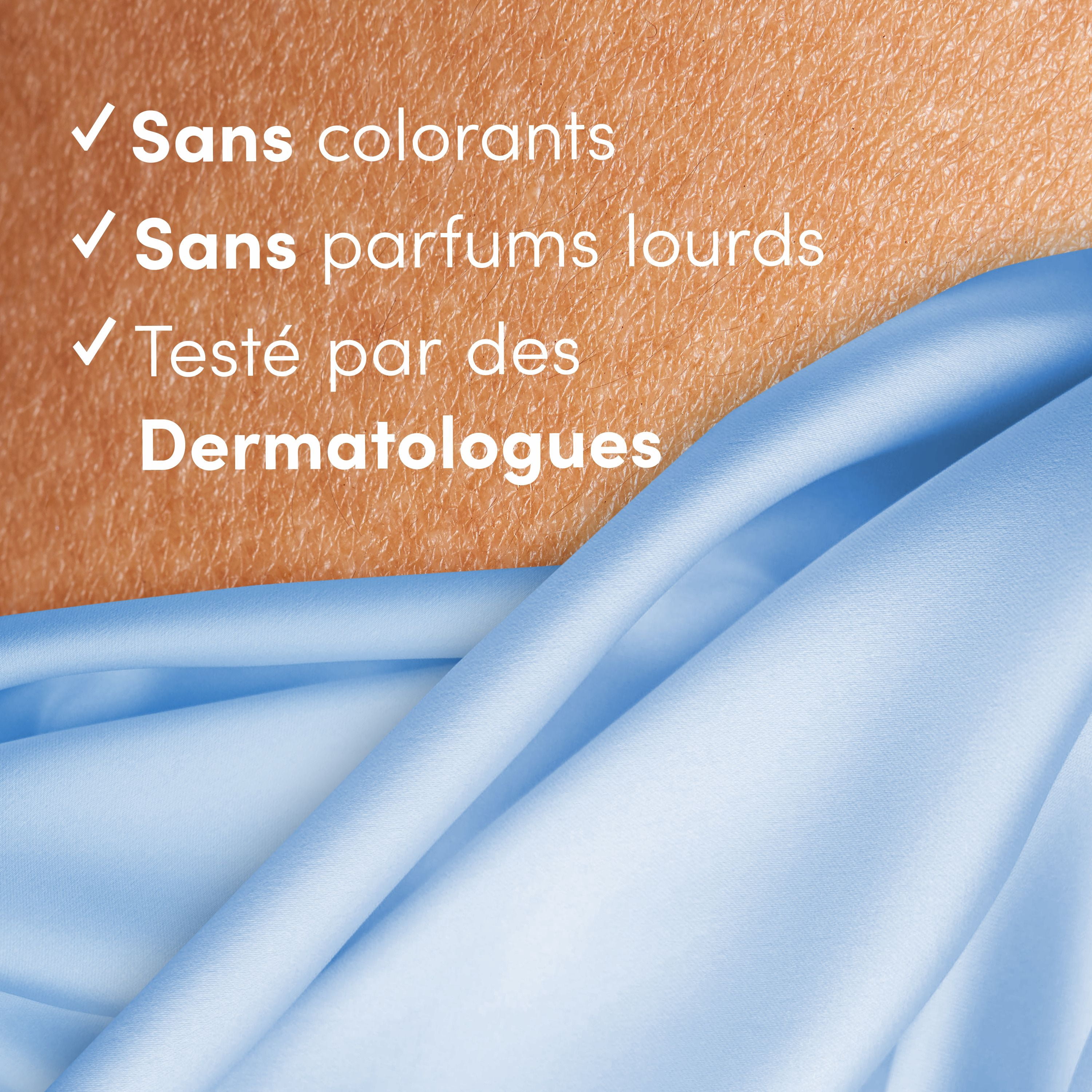 Assouplissant textile liquide Downy Doux et Frais, parfum Brume océanique, assouplissant textile liquide conçu pour être doux pour la peau, 138 brassées, 2,76 L