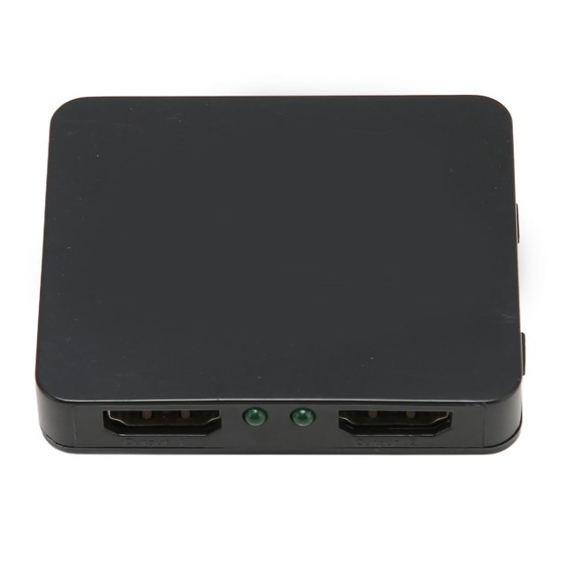 HD Multimedia Interface Splitter, Plug And Play HD Multimedia Interface Distributeur Miroir Transmission Sans Perte pour Téléviseurs pour Consoles de Jeux pour Lecteurs DVD