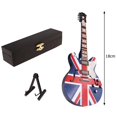 thumbnail image 4 of lionlar Mini Wood Electric Guitar Model 1/6 Home Musical Instruments Toys ollhouse D, 4 of 5