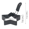 thumbnail image 2 of WIFKLSIIPG 4 Types Stainless Steel Frying Egg Breakfast Egg Pancake Maker with Scald Handle Egg Rings Nonstick Pancake, 2 of 3
