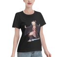 thumbnail image 2 of T-Shirt Basique à Manches Courtes pour Femmes Demon Slayer Blade Nidouzi, 2 of 6