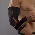 thumbnail image 3 of 1Pc Elbow Support Brace Elastic Breathable Nylon Adjustable Soft Elbow Support for Sports, 3 of 8