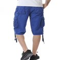 thumbnail image 4 of Shorts Cargo à Fermeture Éclair pour Hommes avec Poches, 4 of 6