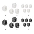 thumbnail image 2 of Wweixi Soft Sphere Wool Dryer Balls For Stain Removal Non-toxic Formula Laundry Ball gray 5pc, 2 of 6