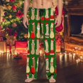 thumbnail image 2 of Christmas Mens Casual Pants Men S Pants with Elastic Waistband Pajama Pants with Drawstring Mens Training Pants with Pockets and Pockets Christmas Gift, 2 of 4