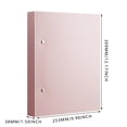 thumbnail image 3 of Accordion File Organizer File Folder Test Paper Organizer File Organizer Expanding File Folder A4 Four-Hole Transparent Document Holder, 3 of 4